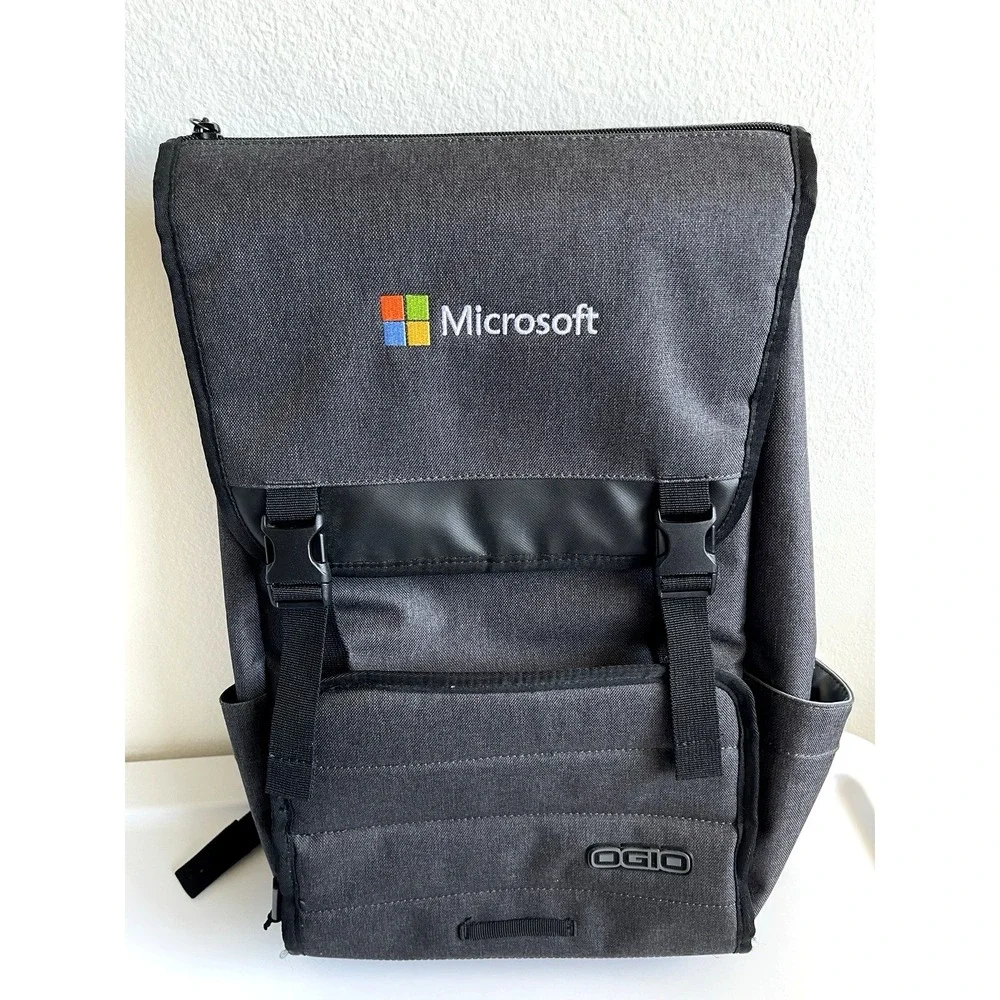 New Ogio APEX Rucksack Slalom Microsoft Employee Dark Gray 17 
